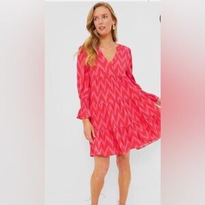 Pomander Place/Tuckernuck nwot Kenzie IKAT dress size XL